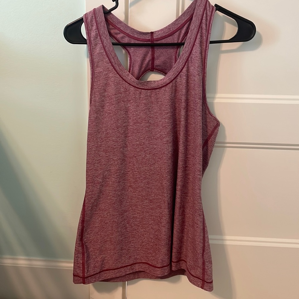 Medium pink Athleta tank top